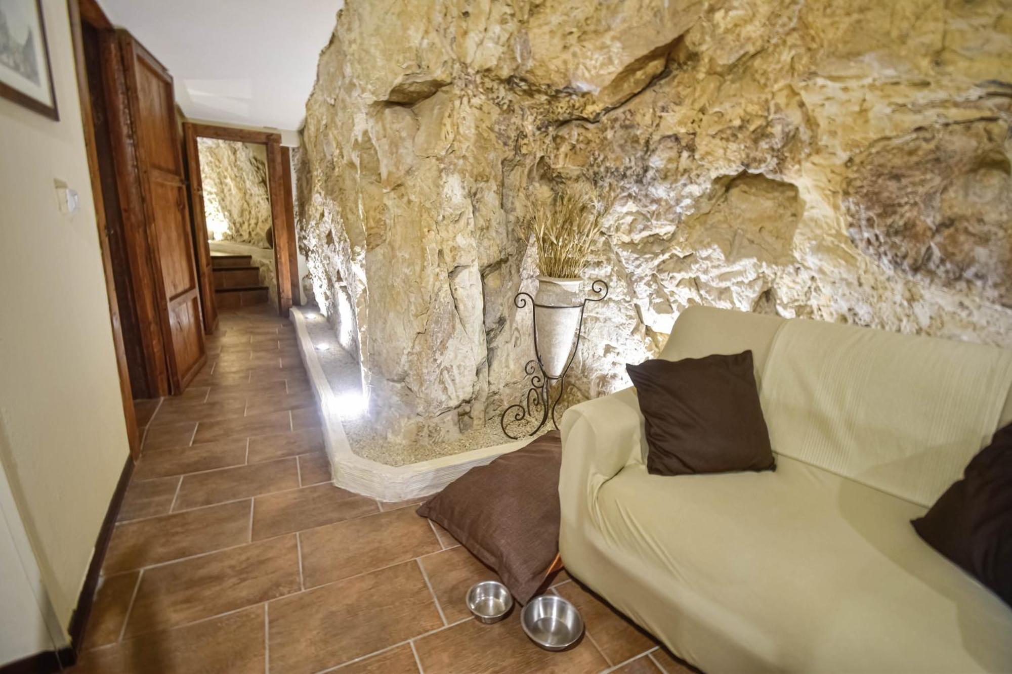 Villa Domum In Petra Casa Nella Roccia Self Check - In Modica Exterior foto